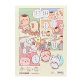 Chiikawa Vol.10 A4 Die-cut 5-Pocket Clear Folder - Comic (A) - Sun-Star Stationery - Default Title by Techo Treats Stationery