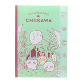 Chiikawa Vol.10 A4 Die-cut 5-Pocket Clear Folder - Comic (B) - Sun-Star Stationery - Default Title by Techo Treats Stationery