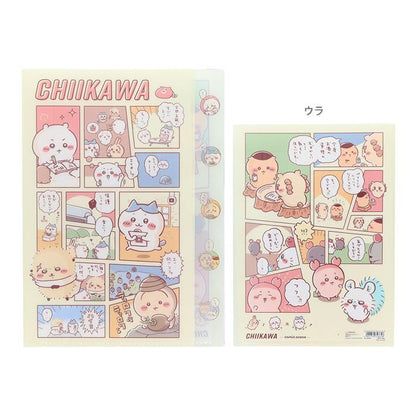 Chiikawa Vol.10 A4 Die-cut Clear Folder 5P - Comic (A) - Techo Treats
