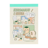 Chiikawa Vol.10 Mini Memo (6 designs) - Sun-Star Stationery - Kurimanjuu and Shisa by Techo Treats Stationery