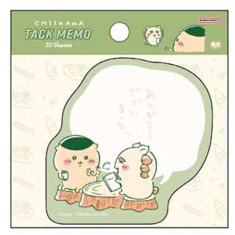 Chiikawa Vol.10 Quote Die-cut Sticky Notes (4 designs) - Sun-Star Stationery - Kurimanjuu and Shisa - Thank You by Techo Treats Stationery