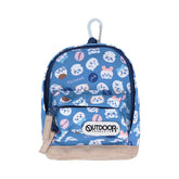 Chiikawa x OUTDOOR Pen Pouch BACKPACK - Blue - Sun-Star Stationery - Default Title by Techo Treats Stationery