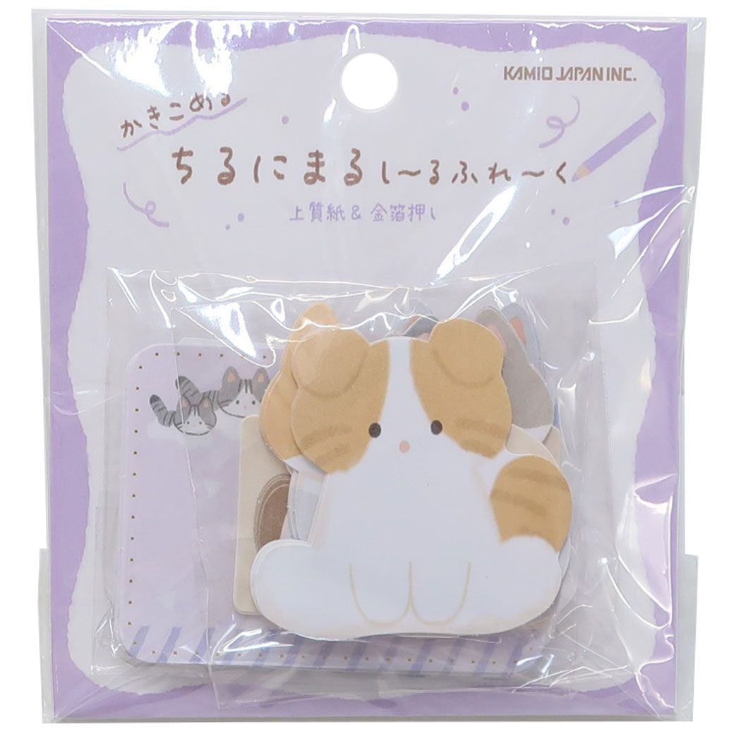 Chirunimaru Flake Stickers - Cat - Techo Treats