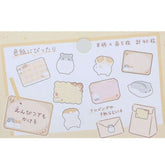 Chirunimaru Flake Stickers - Hamster - KAMIO JAPAN - Default Title by Techo Treats Stationery