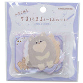 Chirunimaru Flake Stickers - Pomeranian - KAMIO JAPAN - Default Title by Techo Treats Stationery