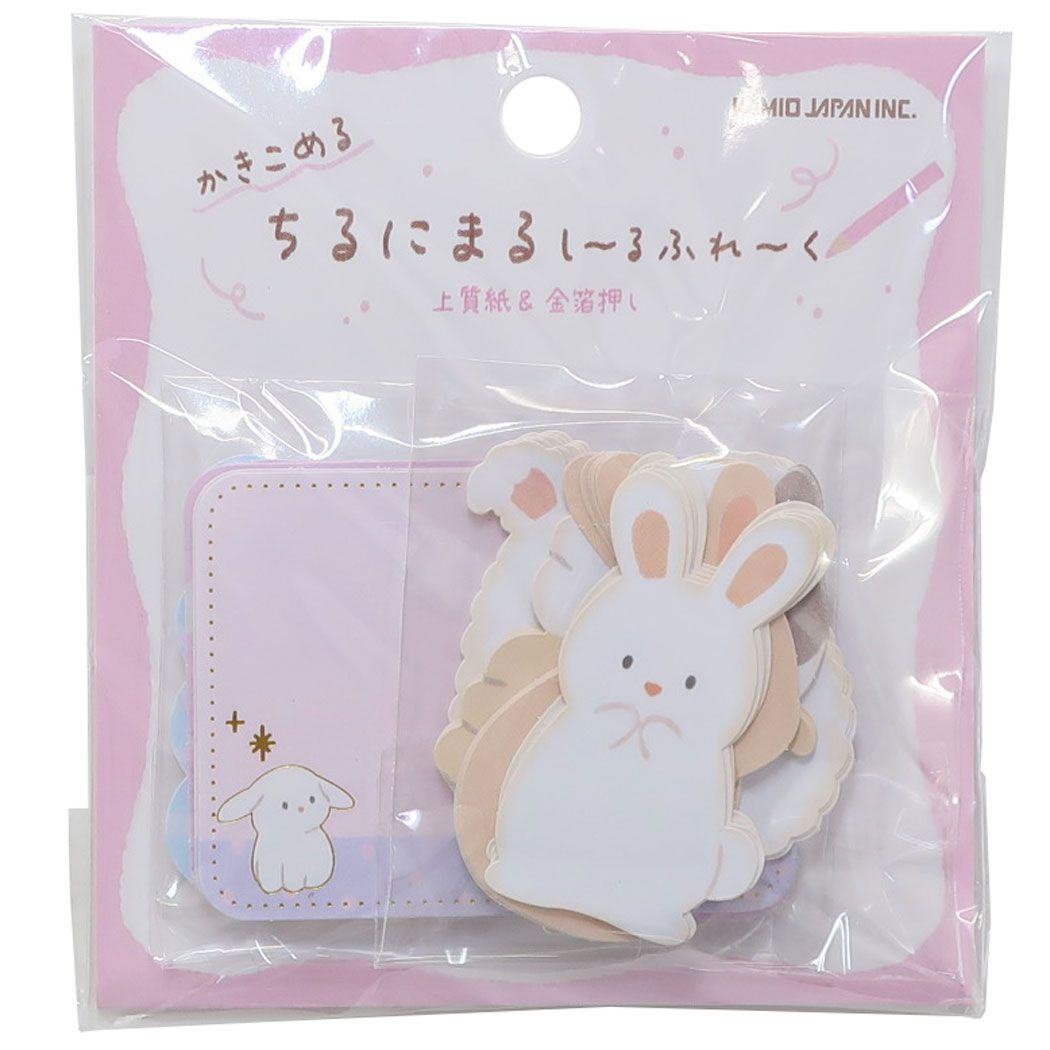 Chirunimaru Flake Stickers - Rabbit - Techo Treats