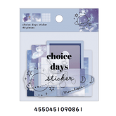 choice days Flake Stickers - Nocturne Blue - Techo Treats