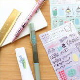 Collage Seal Clear Sticker - Dessert - Furukawa Shiko - Default Title by Techo Treats Stationery