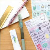 Collage Seal Clear Sticker - Dog - Furukawa Shiko - Default Title by Techo Treats Stationery