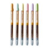coloring night Color Reversal 0.5mm Marker 6-color Set - Epoch Chemical - Default Title by Techo Treats Stationery