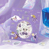 Constellation Girls Foil-stamped Flake Seal - Aquarius, Pisces & Aries - Techo Treats