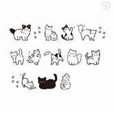 CORO-RE PLUS Rolling Stamp - CAT - KAMIO JAPAN - Default Title by Techo Treats Stationery