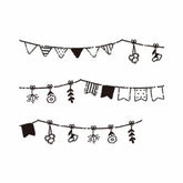 CORO-RE PLUS Rolling Stamp - GARLAND - KAMIO JAPAN - Default Title by Techo Treats Stationery