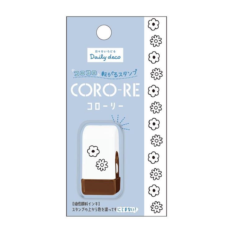 CORO-RE Rolling Stamp Vol.1 - Flower - KAMIO JAPAN - Default Title by Techo Treats Stationery