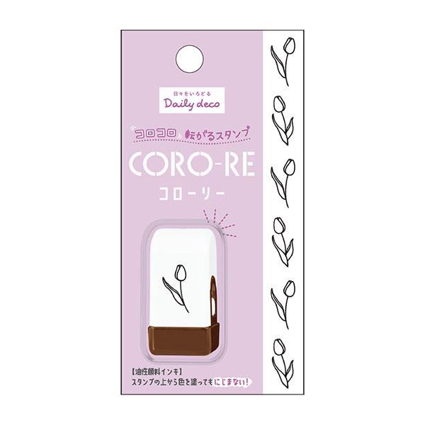 CORO-RE Rolling Stamp Vol.1 - Tulip - KAMIO JAPAN - Default Title by Techo Treats Stationery