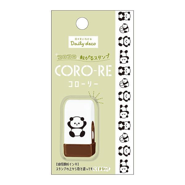 CORO-RE Rolling Stamp Vol.2 - Panda - KAMIO JAPAN - Default Title by Techo Treats Stationery
