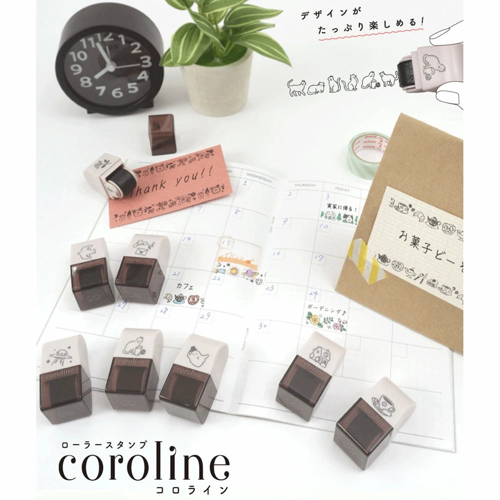 coroline Roller Stamp - Space - Sun-Star Stationery - Default Title by Techo Treats Stationery
