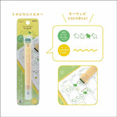 cruro Rolling Stamp Color Pen Vol.2 - Kiwi x Tropical Yellow - Kutsuwa - Default Title by Techo Treats Stationery