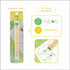 cruro Rolling Stamp Color Pen Vol.2 - Kiwi x Tropical Yellow - Kutsuwa - Default Title by Techo Treats Stationery