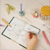 cruro Rolling Stamp Color Pen Vol.2 - Penguin x Purple - Kutsuwa - Default Title by Techo Treats Stationery
