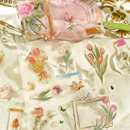 Crystal Seal Epoxy Sticker - Garden - Techo Treats