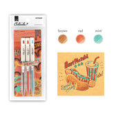 Culicule Colored Pencil - Set of 3 - 1st Series - Kutsuwa - 60&