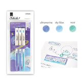Culicule Colored Pencil - Set of 3 - 1st Series - Kutsuwa - lalala aurora by Techo Treats Stationery