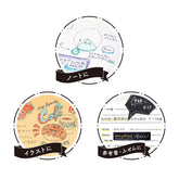 Culicule Colored Pencil - Set of 3 - 1st Series - Kutsuwa - pastel sugar by Techo Treats Stationery