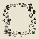 Decole FIKA Frame Rubber Stamp - Bird - Default Title by Techo Treats Stationery
