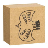 Decole FIKA Rubber Stamp - Bird - Default Title by Techo Treats Stationery