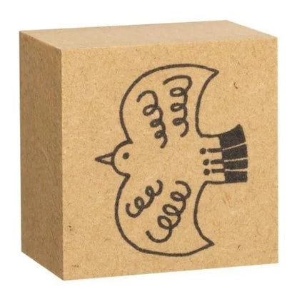 Decole FIKA Rubber Stamp - Bird - Default Title by Techo Treats Stationery