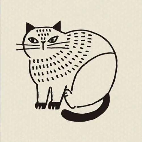Decole FIKA Rubber Stamp - Cat A - Default Title by Techo Treats Stationery