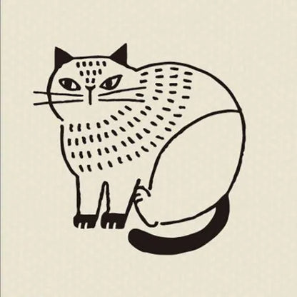 Decole FIKA Rubber Stamp - Cat A - Default Title by Techo Treats Stationery
