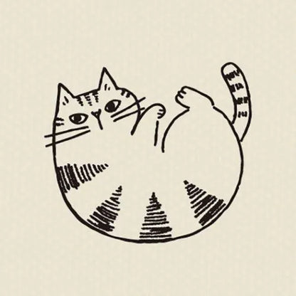 Decole FIKA Rubber Stamp - Cat B - Default Title by Techo Treats Stationery