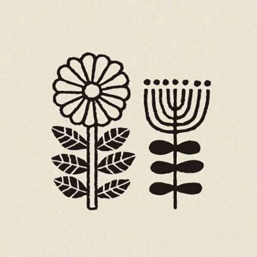 Decole FIKA Rubber Stamp - Flower - Default Title by Techo Treats Stationery