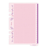 Decona A5 6-hole Clear Pencil Board - Raymay Fujii - Default Title by Techo Treats Stationery