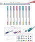 DECOT Vol.3 Overlay Marker Set (Set of 8) - Sun-Star Stationery - Default Title by Techo Treats Stationery