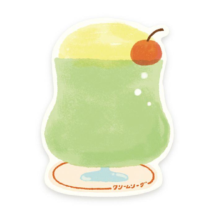 Die-cut Sticky Notes - Cream Soda - Furukawa Shiko - Default Title by Techo Treats Stationery