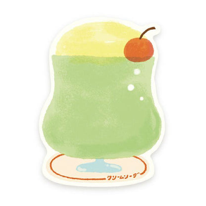 Die-cut Sticky Notes - Cream Soda - Furukawa Shiko - Default Title by Techo Treats Stationery