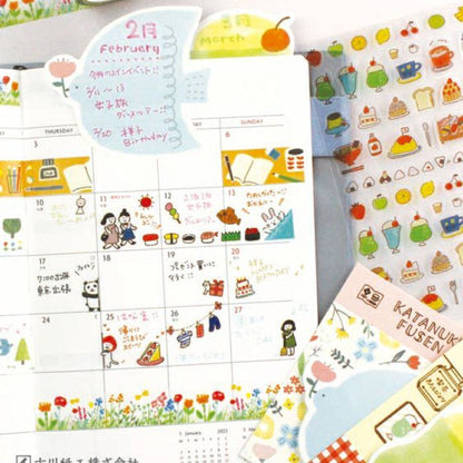 Die-cut Sticky Notes - Little Bird - Furukawa Shiko - Default Title by Techo Treats Stationery