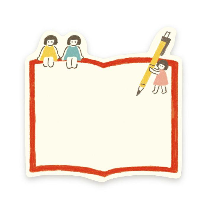 Die-cut Sticky Notes - Watashibi Otasuke Kobito - Furukawa Shiko - Default Title by Techo Treats Stationery