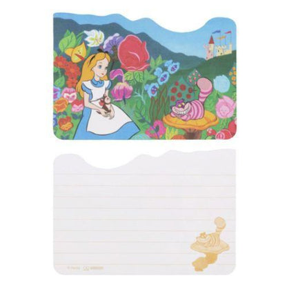 Disney Retro Art Collection Vol.2 - Die-cut Letter Set - Alice in Wonderland - Sun-Star Stationery - Default Title by Techo Treats Stationery