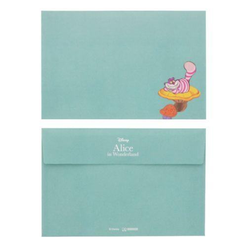Disney Retro Art Collection Vol.2 - Die-cut Letter Set - Alice in Wonderland - Sun-Star Stationery - Default Title by Techo Treats Stationery