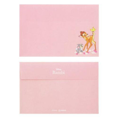 Disney Retro Art Collection Vol.2 - Die-cut Letter Set - Bambi - Sun-Star Stationery - Default Title by Techo Treats Stationery