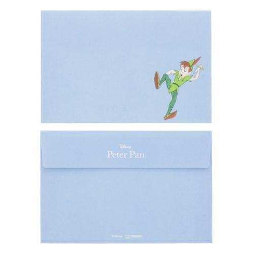 Disney Retro Art Collection Vol.2 - Die-cut Letter Set - Peter Pan - Sun-Star Stationery - Default Title by Techo Treats Stationery