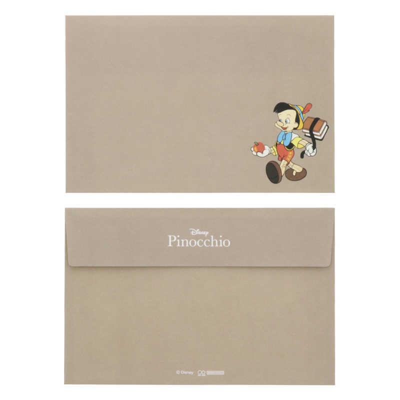 Disney Retro Art Collection Vol.2 - Die-cut Letter Set - Pinocchio - Sun-Star Stationery - Default Title by Techo Treats Stationery