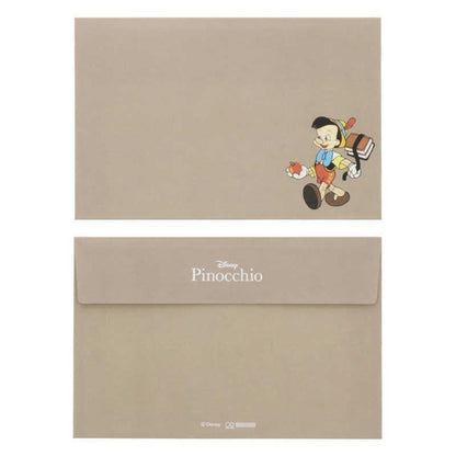 Disney Retro Art Collection Vol.2 - Die-cut Letter Set - Pinocchio - Sun-Star Stationery - Default Title by Techo Treats Stationery