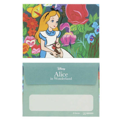 Disney Retro Art Collection Vol.2 - Mini Letter Set - Alice in Wonderland - Sun-Star Stationery - Default Title by Techo Treats Stationery