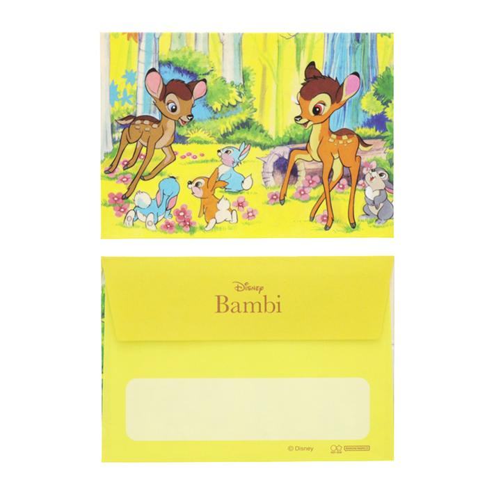 Disney Retro Art Collection Vol.2 - Mini Letter Set - Bambi - Techo Treats