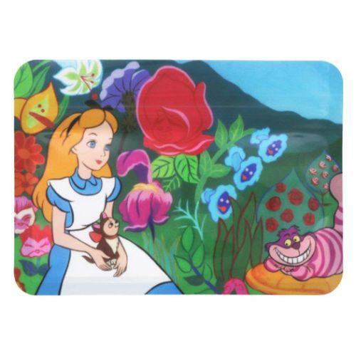 Disney Retro Art Collection Vol.2 - Zipper Bag Sticky Notes - Alice in Wonderland - Techo Treats